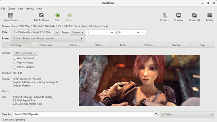 #软件 #视频 #工具 #开源🍍 HandBrake - 一款开源跨平台视频转码工具▎软件功能