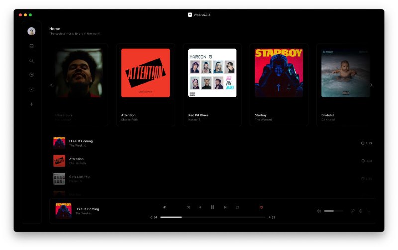 #软件 #开源 #音乐 #播放器🎵 Wora - 优雅美观的开源无损音乐播放器▎软件功能