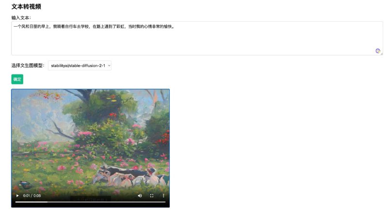🔁 text2video - 一键文本转视频工具半个神器，一键文本转视频的工具