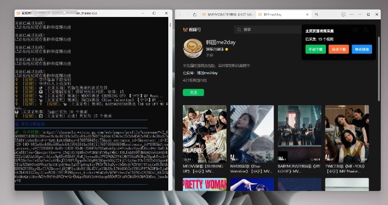 ⭐️ #软件 #开源 #解析💬 wx_channel - 微信视频号批量下载工具▎软件平台