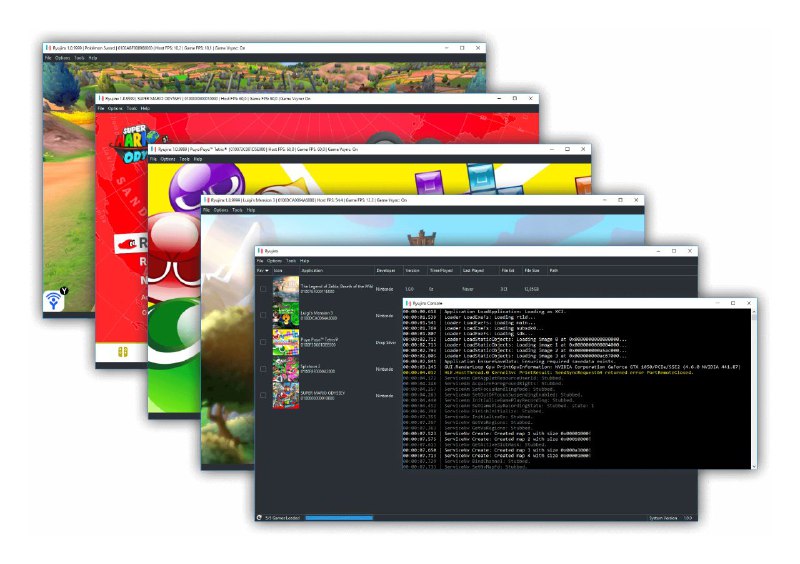 #软件 #游戏 #开源🎮 Ryujinx - 一个简单、实验性的开源任天堂 Switch 模拟器▎软件功能