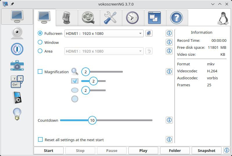 📂 #开源 #软件 #视频 #工具📹 vokoscreenNG▎软件功能