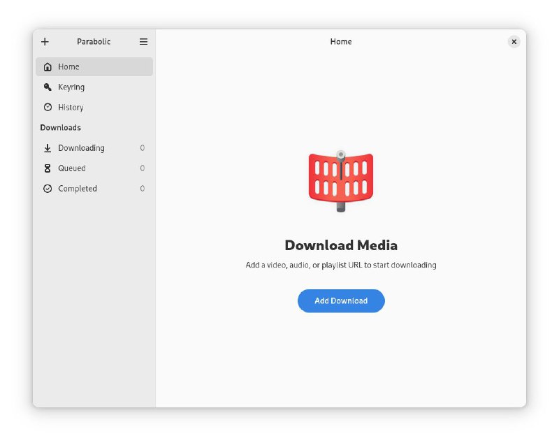 #软件 #解析 #开源📥 Parabolic - 基于 yt-dlp 的媒体下载工具▎软件平台