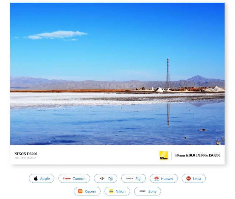 #GitHub #图像 #工具💍 Picseal - 小米风格莱卡水印照片生成工具▎项目功能
