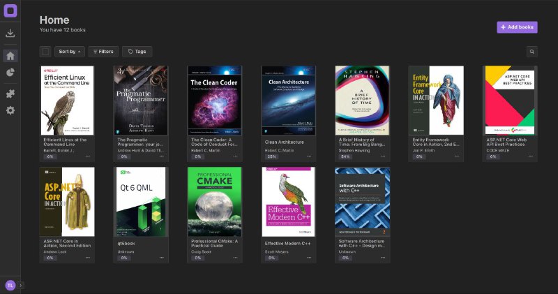 #软件 #电子书 #阅读器 #开源📖 Librum - 一款开源跨平台的电子书阅读器▎软件功能