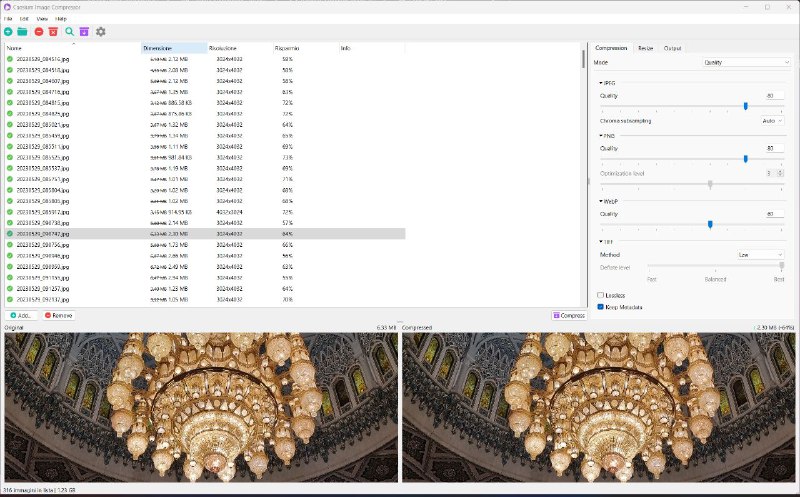 #软件 #图像 #工具 #开源⚡ Caesium - 一款开源的跨平台图像压缩工具▎软件功能