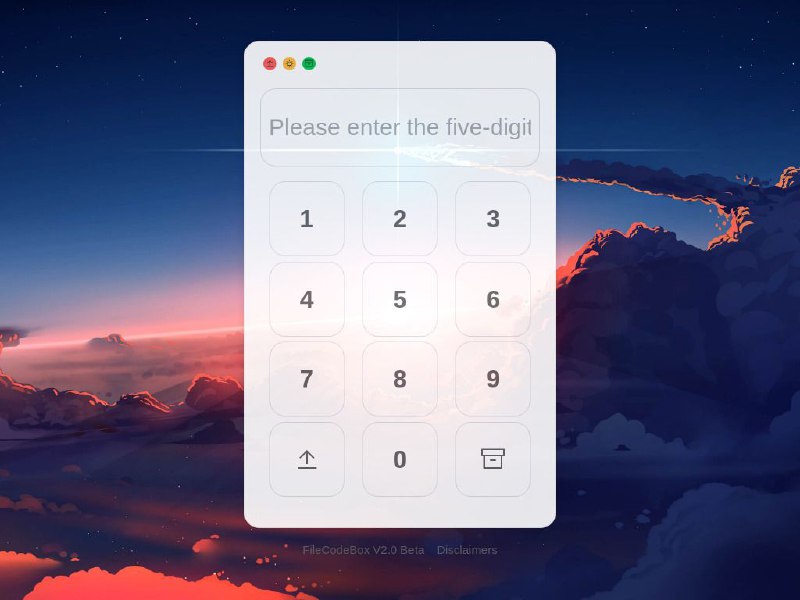 #开源 #网站 #传输📦  FileCodeBox▎项目功能