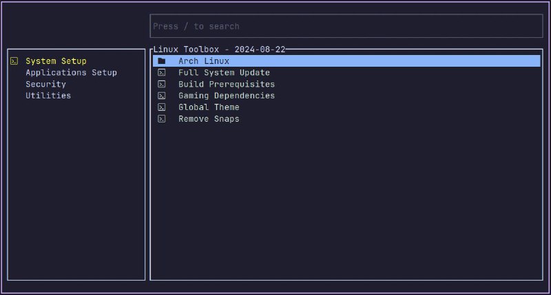 #软件 #工具 #开源👩‍💻 Linutil - 实用方便的 Linux 工具箱▎软件功能