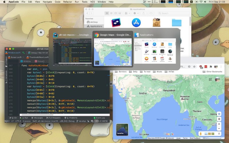 #软件 #开源 #工具💻 AltTab - macOS 上的 Windows Alt-Tab▎软件功能