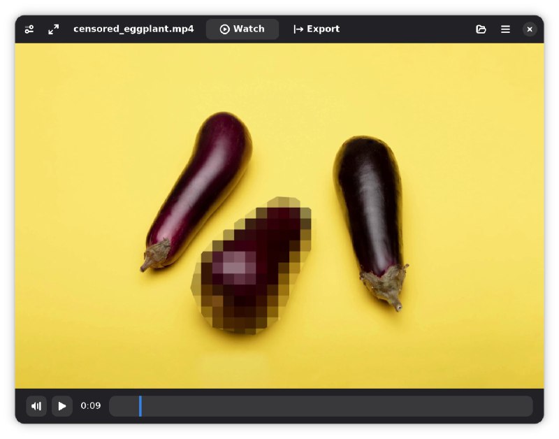 ⭐️ #软件 #开源 #工具🍆 Lada - 成人视频（JAV）马赛克去除工具▎软件平台