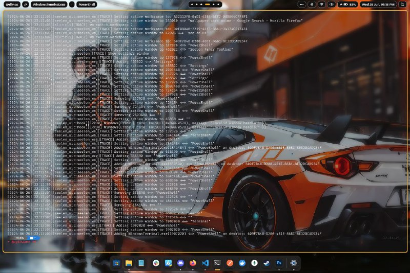 #软件 #工具 #开源🪟 Seelen UI - 适用于 Windows 10/11 完全可定制的桌面环境▎软件功能